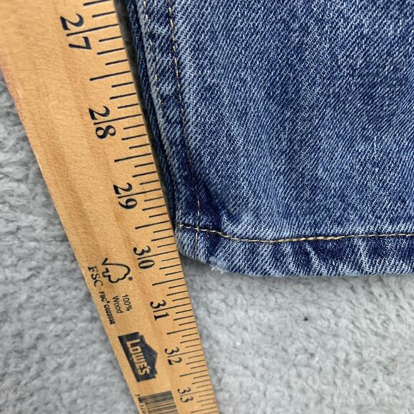 Wrangler Five Star Premium Jeans Mens 42x30 Blue Relaxed Fit Denim NWT - Picture 10 of 12